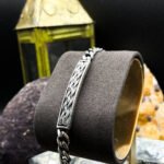Kelt motifli 925 ayar gümüş erkek bileklik