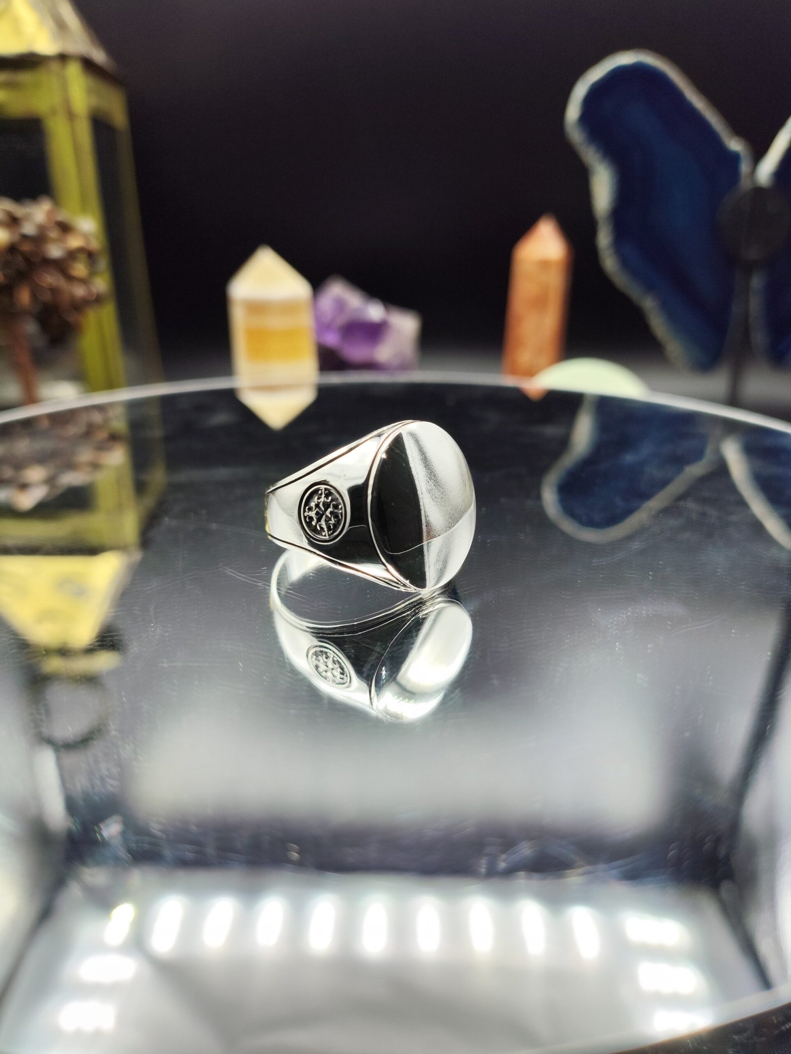 Erkek Sade Desensiz 925 Ayar Gümüş Yüzük – Minimal Tasarım, El İşçiliği, 7 Gram - Görsel 3