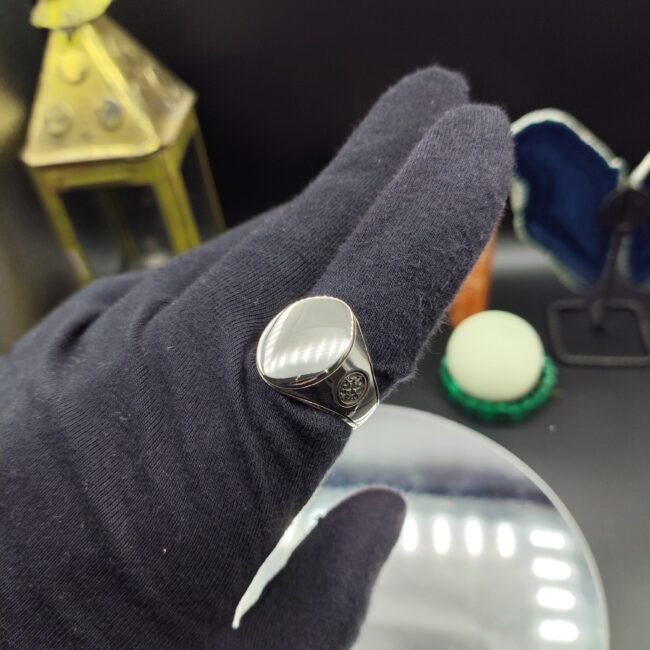 Erkek Sade Desensiz 925 Ayar Gümüş Yüzük – Minimal Tasarım, El İşçiliği, 7 Gram