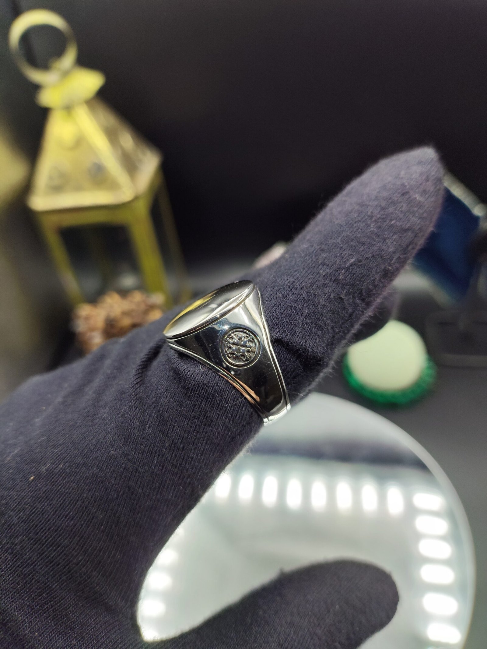 Erkek Sade Desensiz 925 Ayar Gümüş Yüzük – Minimal Tasarım, El İşçiliği, 7 Gram - Görsel 5