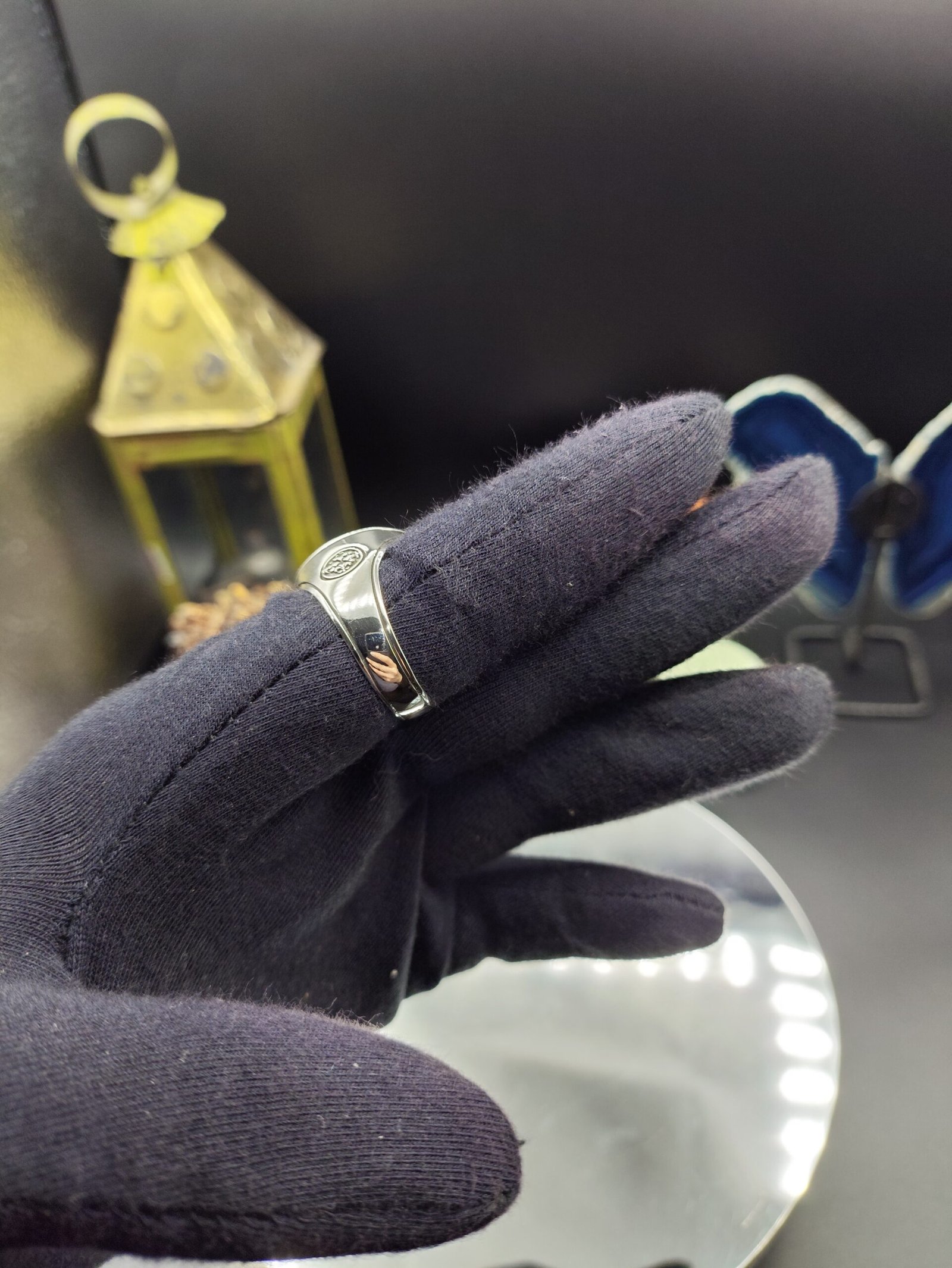 Erkek Sade Desensiz 925 Ayar Gümüş Yüzük – Minimal Tasarım, El İşçiliği, 7 Gram - Görsel 6